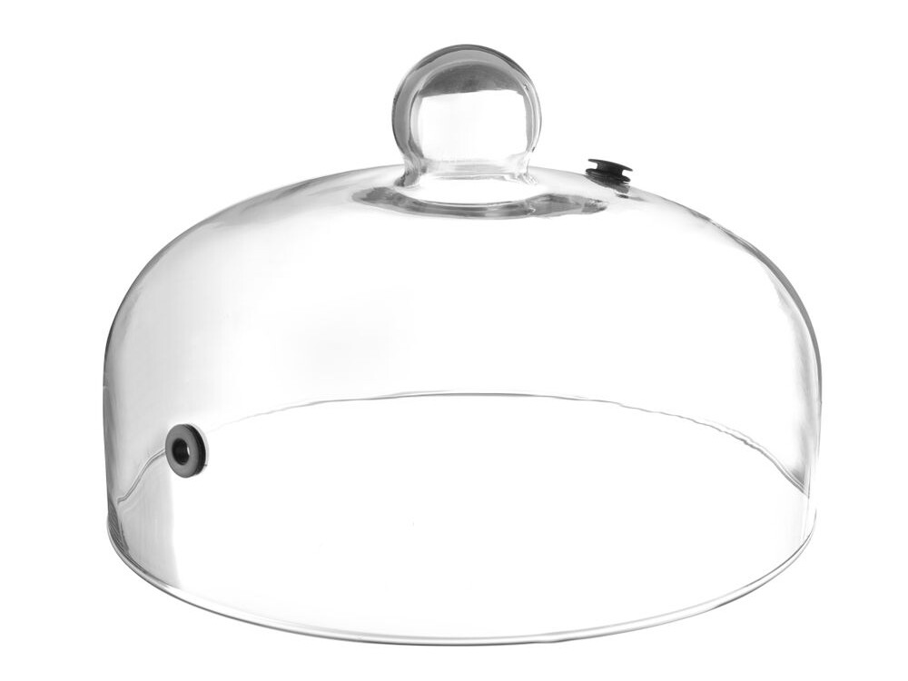 Cloche en verre avec aération , , Cloche plat, ⌀260... - professionnel professionnel de qualité
