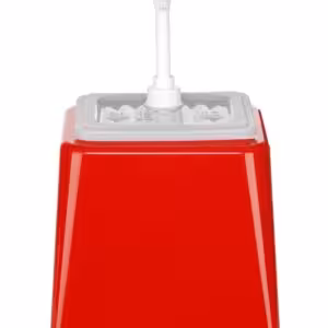 Distributeur de sauces avec pompe,  ,  2,  Rouge - restauration professionnel de qualité