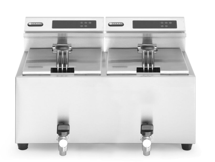 Friteuse Profi Line avec robinet de vidange numérique - ... - professionnel professionnel de qualité