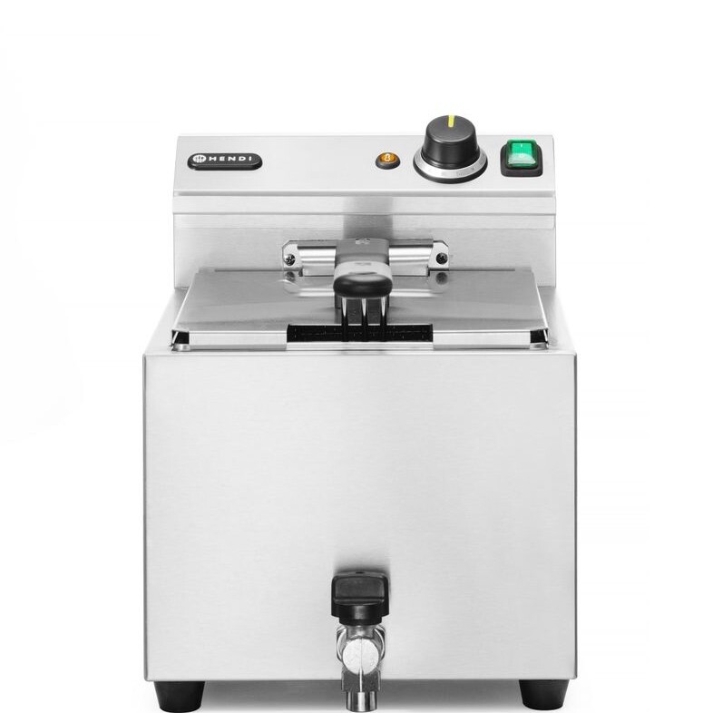 Friteuse Profi Line avec robinet de vidange - - 400V,  , ... - cuisine professionnel de qualité