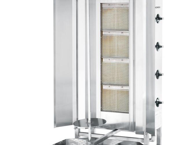 Grill à gaz à kebab , , Profi Line, , 13kW - équipement professionnel de qualité