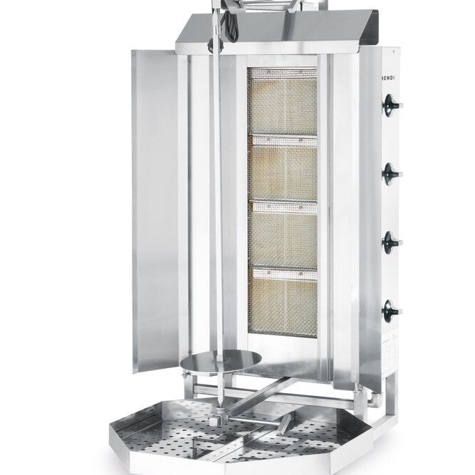 Grill à gaz à kebab ,  ,  Profi Line,  ,  13kW - équipement professionnel de qualité