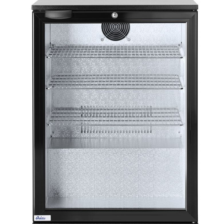 Arrière de bar simple porte ,  Arktic,  ,  Noir,  220- - restauration professionnel de qualité