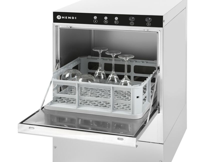 Lave-verre 40x40 - commande électronique, , avec pompe... - restauration professionnel de qualité