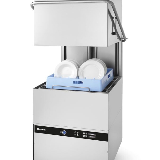 Lave-vaisselle à capot 50x50 - commande électronique - professionnel professionnel de qualité