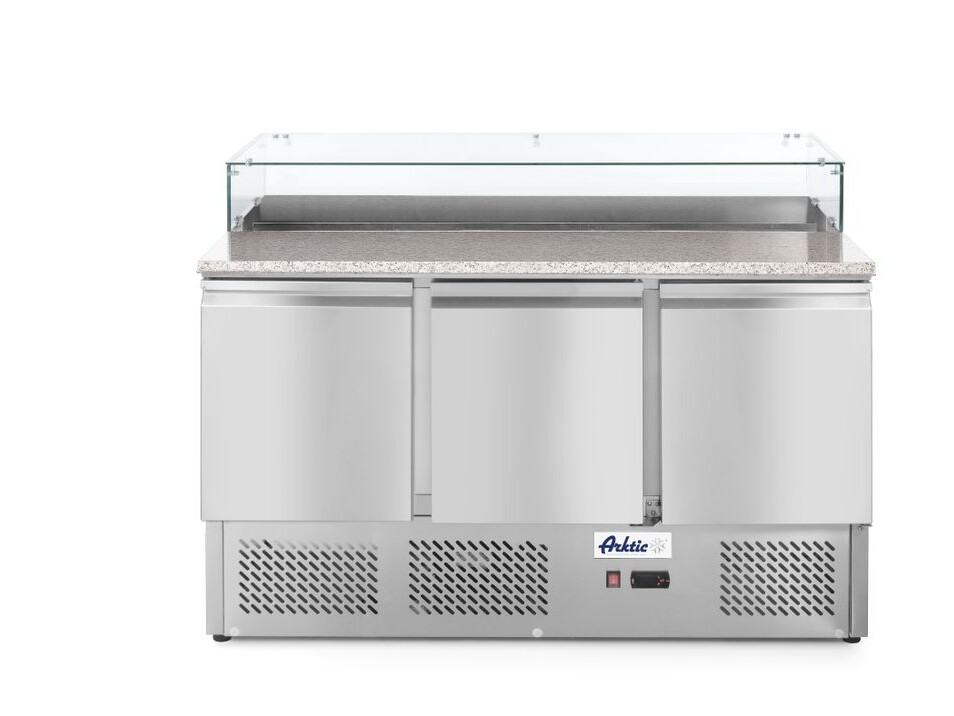 Saladette pizza 3 portes , Arktic - restauration professionnel de qualité