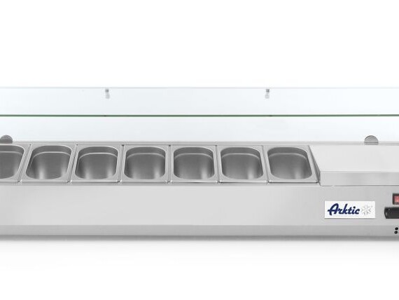 Vitrine réfrigérée,  Arktic,  8x 1/4 - équipement professionnel de qualité