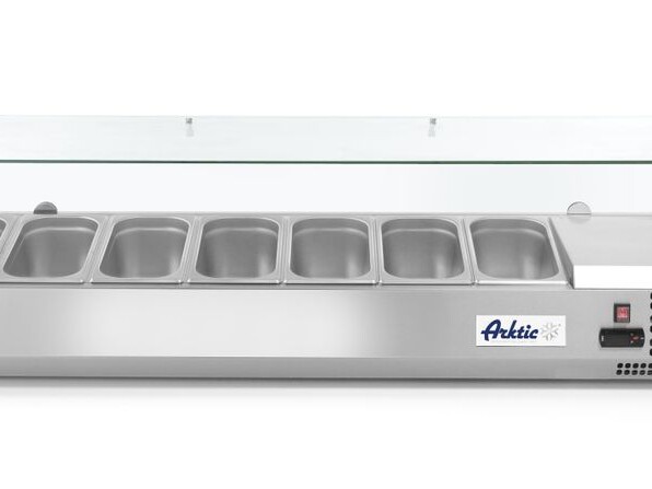 Vitrine réfrigérée 1/3,  Arktic,  7x 1/3 - cuisine professionnel de qualité