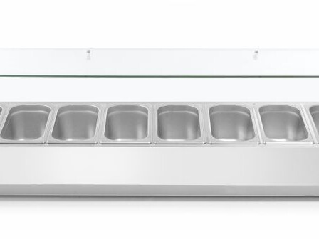 Vitrine réfrigérée 1/3,  Arktic,  9x 1/3 - professionnel professionnel de qualité