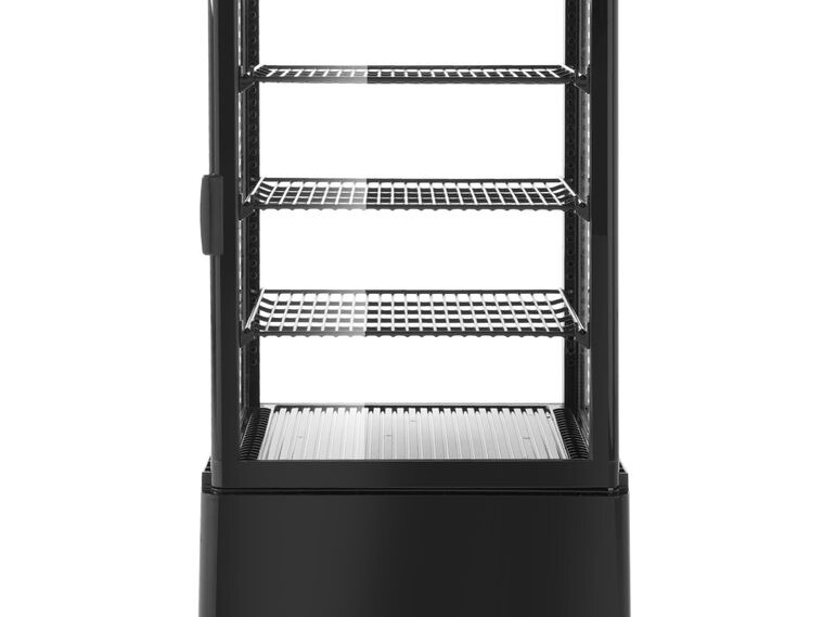 Vitrine de table, 68 litres, Arktic, Noir - cuisine professionnel de qualité