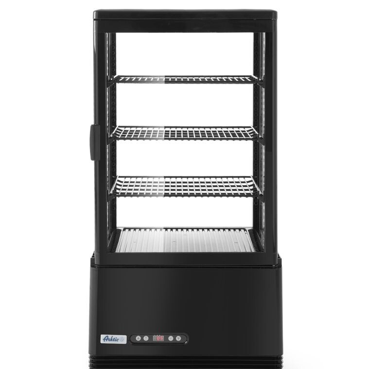 Vitrine de table,  68 litres,  Arktic,  Noir - cuisine professionnel de qualité