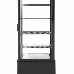 Vitrine de table grand modèle,  98 litres,  Arktic,  Noir - équipement professionnel de qualité