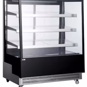 Vitrines réfrigérées avec 3 étagères inclinées,  Ar... - cuisine professionnel de qualité