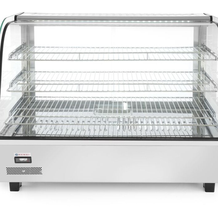 Vitrine de table chauffante,  ,  160 lites - cuisine professionnel de qualité