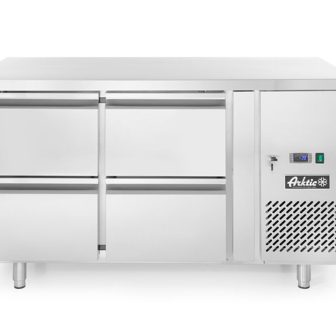 Réfrigérateur comptoir avec quatre tiroirs Profi LIne ,... - professionnel professionnel de qualité