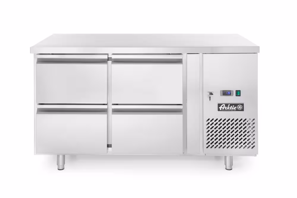 Réfrigérateur comptoir avec quatre tiroirs Profi LIne ,... - professionnel professionnel de qualité