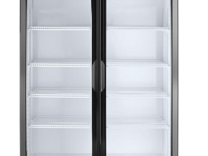 Armoire réfrigérée avec caisson lumineux, double port... - cuisine professionnel de qualité