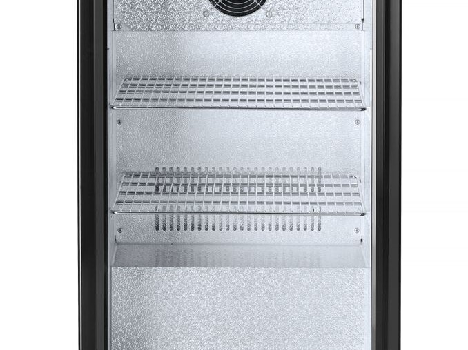 Arrière de bar simple porte , Arktic, , Noir, 220- - cuisine professionnel de qualité