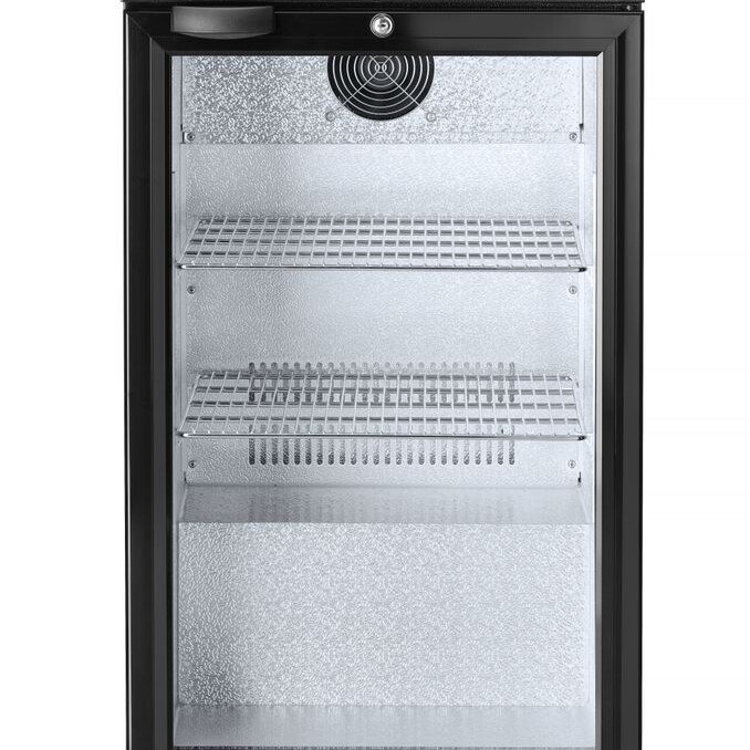 Arrière de bar simple porte ,  Arktic,  ,  Noir,  220- - cuisine professionnel de qualité