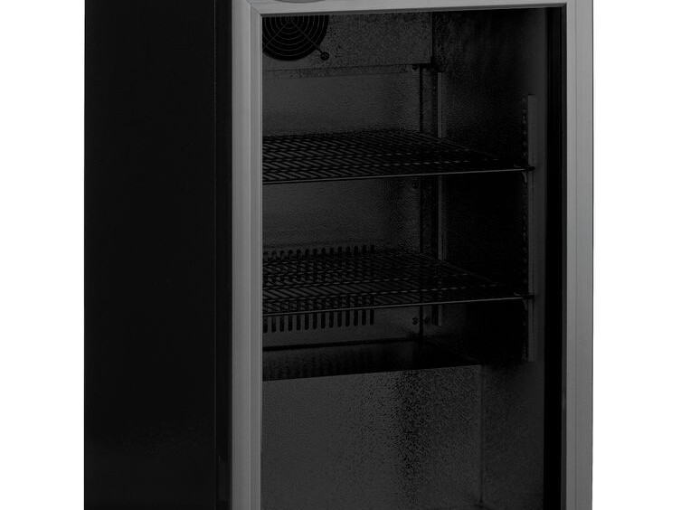 Arrière de bar simple porte , Arktic, , Noir, 220- - équipement professionnel de qualité