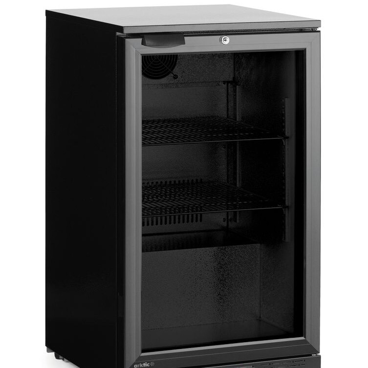 Arrière de bar simple porte ,  Arktic,  ,  Noir,  220- - équipement professionnel de qualité