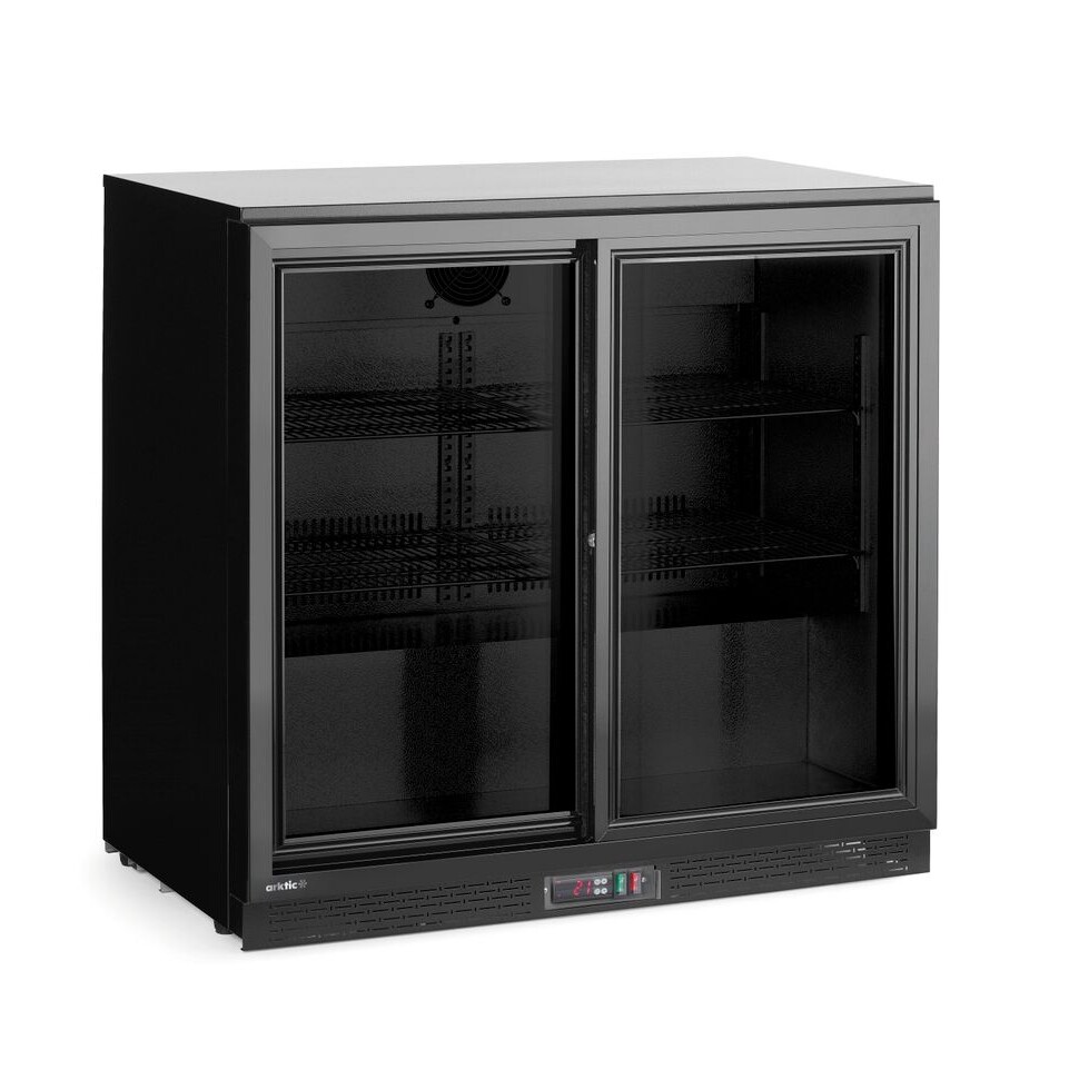 Arrière de bar avec doubles portes coulissantes ,  Arkti... - cuisine professionnel de qualité