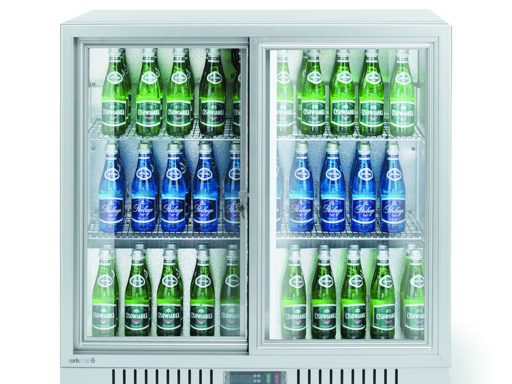 Réfrigérateur de bar 2 portes coulissantes, Arktic, ,... - équipement professionnel de qualité