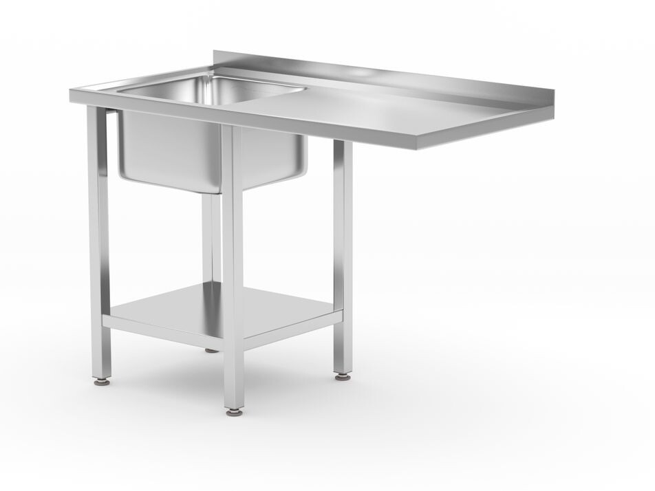 Table avec évier, espace pour lave-vaisselle et étagè... - professionnel professionnel de qualité