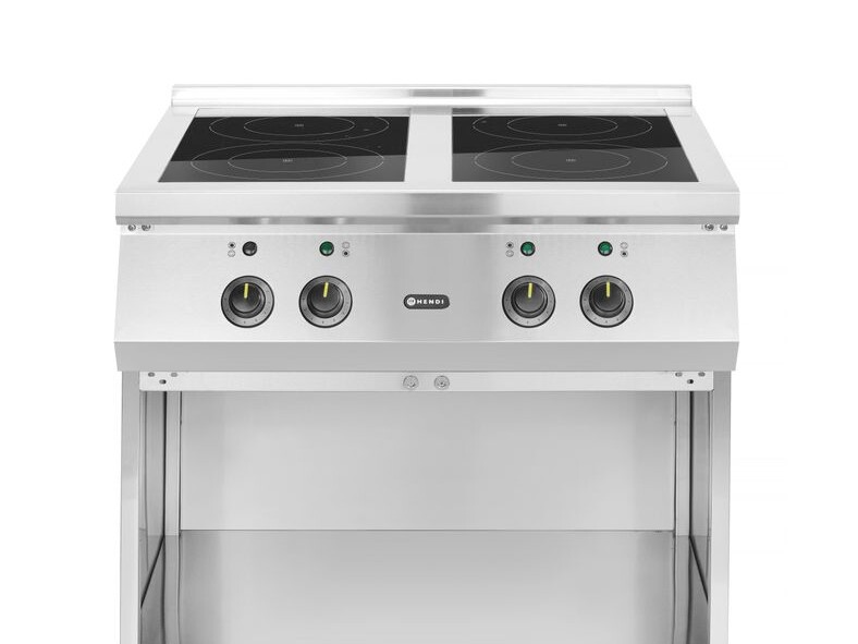 Cuisinière à induction avec 4 foyers - professionnel professionnel de qualité