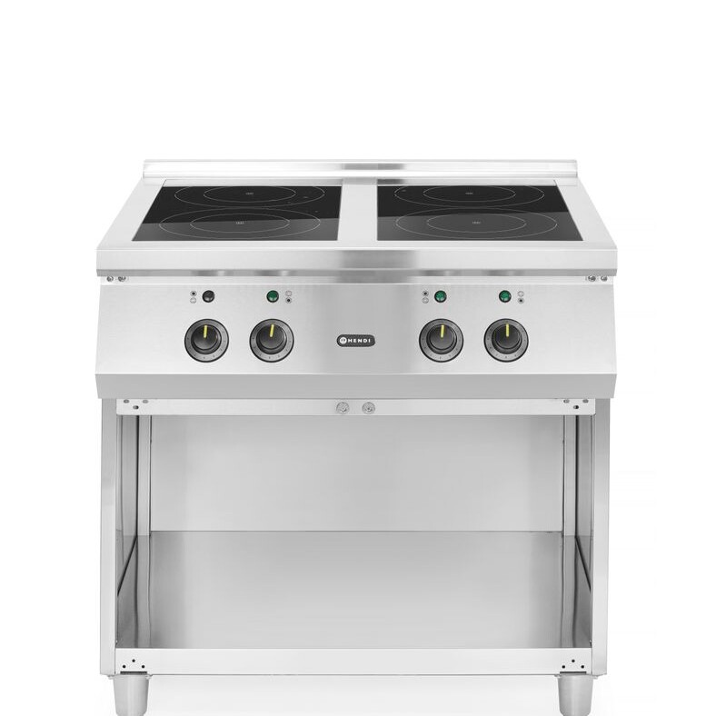 Cuisinière à induction avec 4 foyers - professionnel professionnel de qualité