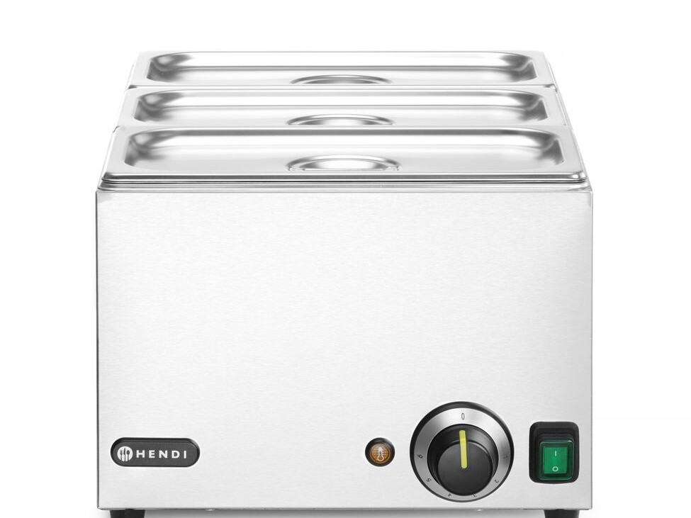 Set Bain-marie Ranger + 3 x bac 1/3 avec couvercle, , 1/1 - restauration professionnel de qualité