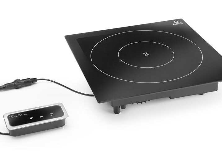 Plaque chauffante à induction 1000W, Fine Dine, Noir - équipement professionnel de qualité