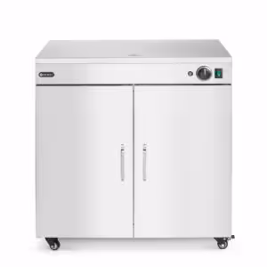 Chauffe-assiettes double - cuisine professionnel de qualité