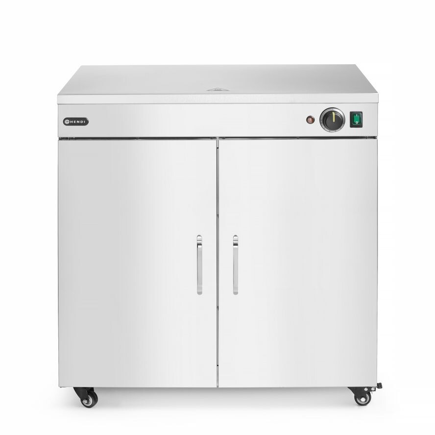 Chauffe-assiettes double - cuisine professionnel de qualité