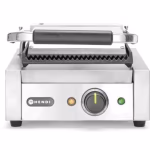 Grill de contact - modèle simple,  ,  dessus et dessous ... - équipement professionnel de qualité