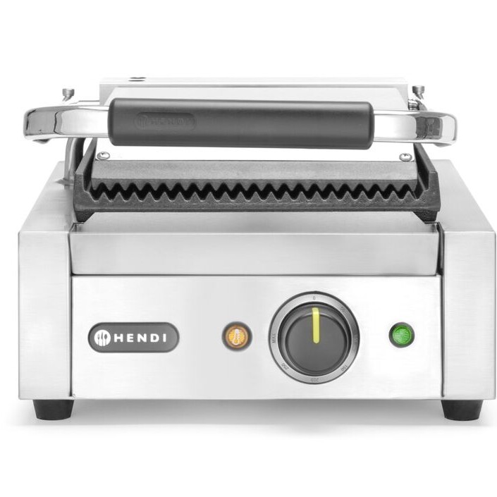Grill de contact - modèle simple,  ,  dessus et dessous ... - équipement professionnel de qualité