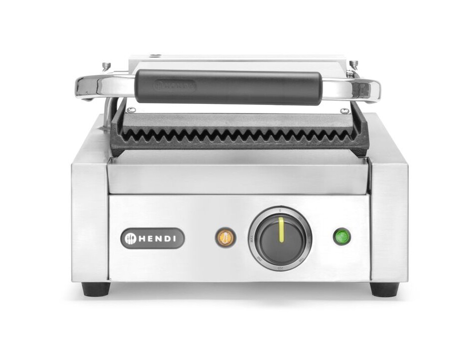 Grill de contact - modèle simple,  ,  dessus et dessous ... - équipement professionnel de qualité