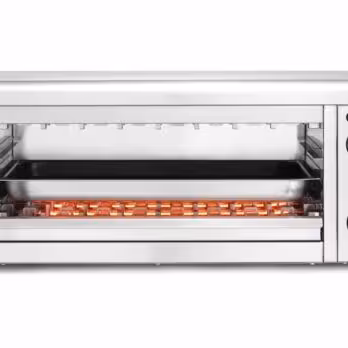 Salamandre avec éléments chauffants Quartz infrarouge - cuisine professionnel, vue détaillée