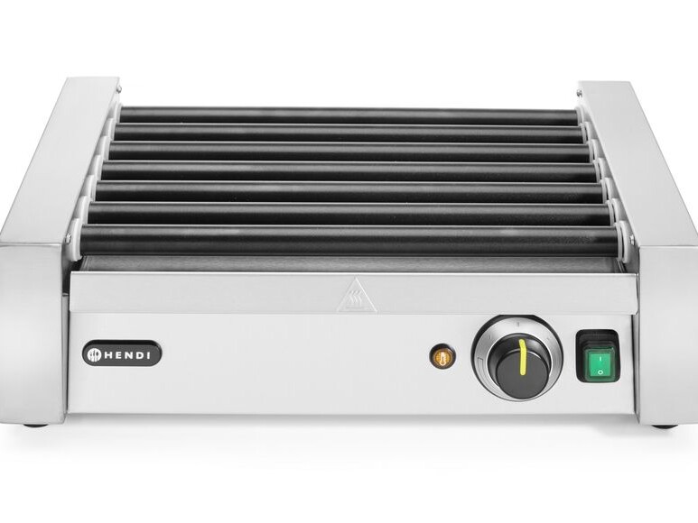 Grill roulant pour saucisses - Une zone, , 7 rouleaux - restauration professionnel de qualité