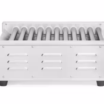 Grill roulant pour saucisses - deux zones,  ,  11 rouleaux - restauration professionnel, vue détaillée