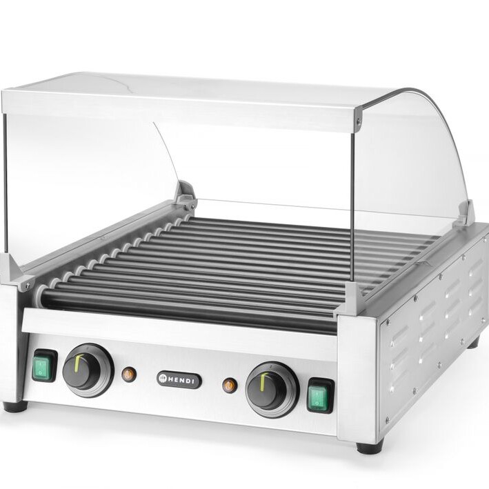 Couvercle en verre pour grill roulant pour saucisses,  , ... - cuisine professionnel de qualité