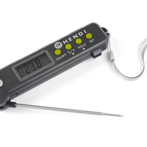Thermomètre avec sonde repliable - restauration professionnel de qualité