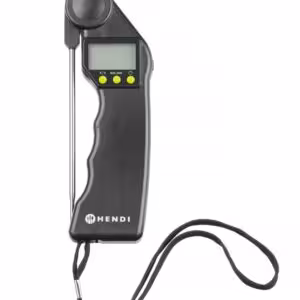 Thermomètre numérique avec sonde pliable,  ,  Noir - restauration professionnel de qualité