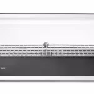 Vitrine de table chauffante,  ,  un niveau,  Noir,  220- - cuisine professionnel de qualité
