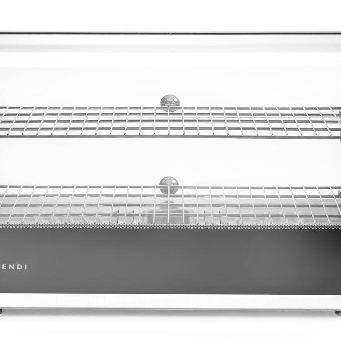 Vitrine de table chauffante deux niveaux,  ,  deux niveau... - professionnel professionnel de qualité