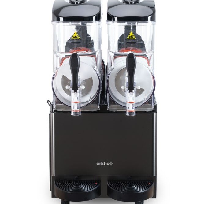 Machine à slush 2 x 12 l,  Arktic,  ,  Noir,  220- - restauration professionnel de qualité