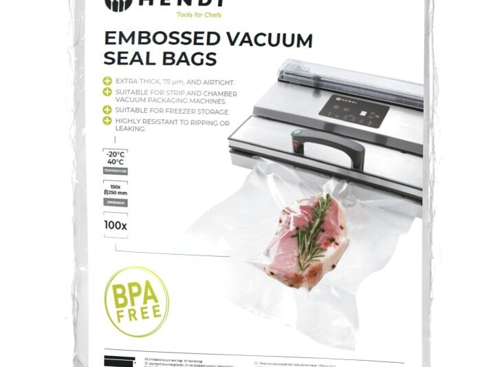 Sacs sous vide gaufrés,  ,  100 u.,  150x250mm - professionnel professionnel de qualité