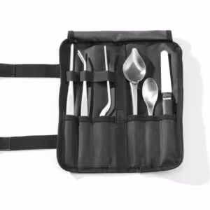 Set de dressage Chef,  6 pièces,  satiné - équipement professionnel de qualité