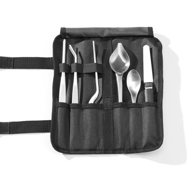 Set de dressage Chef,  6 pièces,  satiné - équipement professionnel de qualité