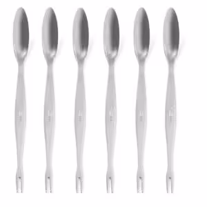 Fourchettes à homard - 6 pièces,  ,  6 u.,  (L)205mm - équipement professionnel de qualité